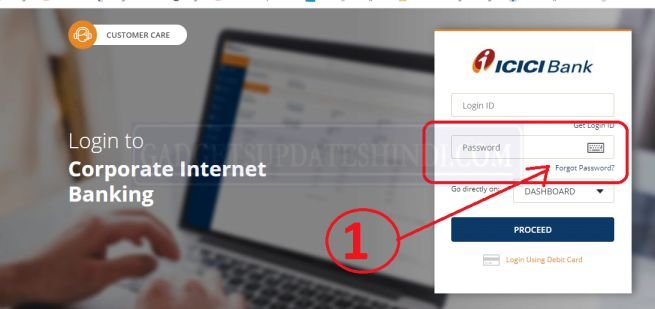 icic ac password 1