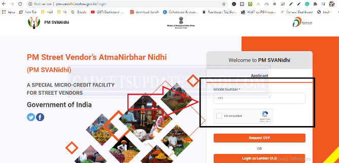 The right way to apply pm SVANidhi login