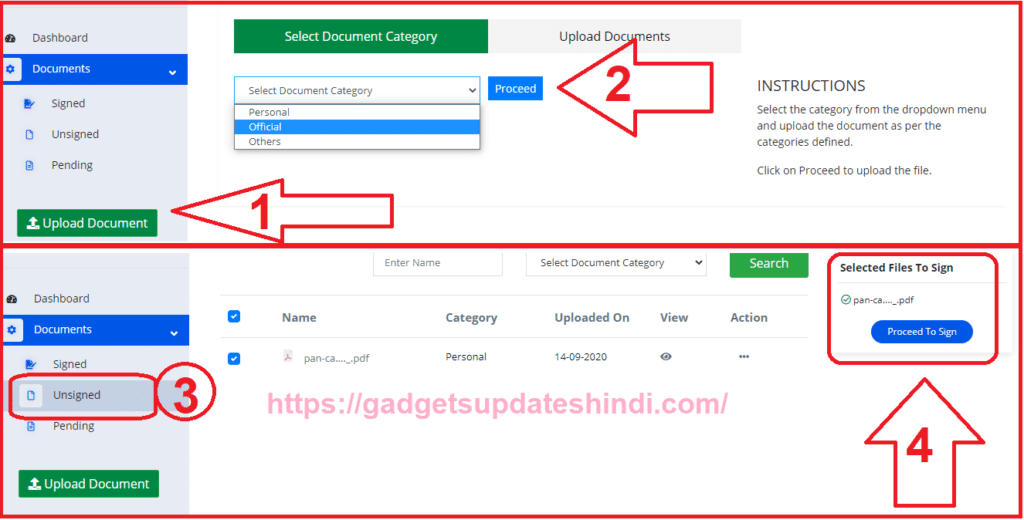 How to create an eSign in your documents.