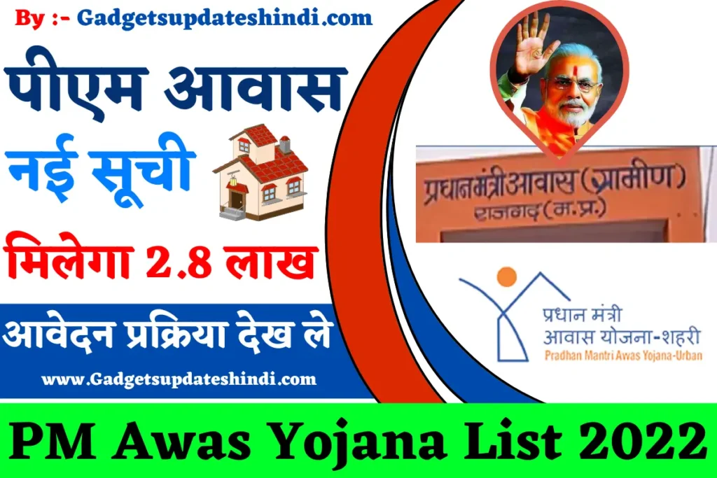 PM Awas Yojana List 2022