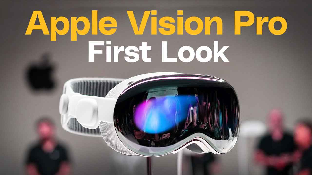 Apple Vision Pro WWDC 2023