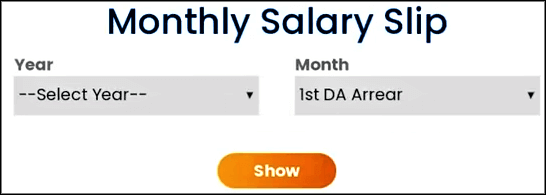 Process to download salary slip through Intra Haryana